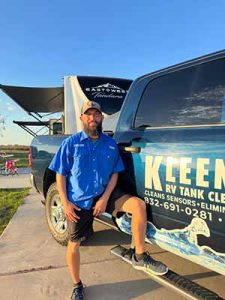 Matt Wood of Kleen Tank on the Road No. 10, an Authorized Kleen Tank Dealer